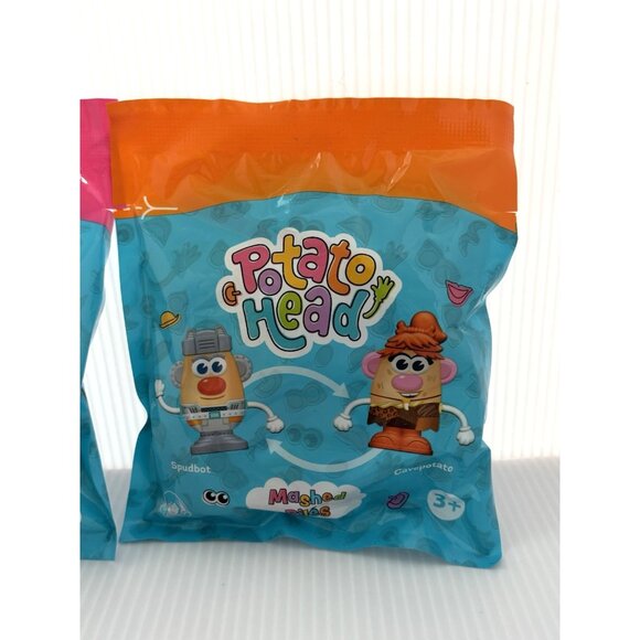 Wendy's Potato Head Mashed Toys Wendy to Frosty Mix Up & SpudBot to Cave Potato - Picture 3 of 5